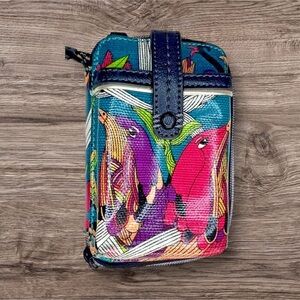 Sakroots Peace wristlet NWOT
